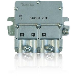 Mini-Repartidor TV 2D 5-2400MHz 4,3/4dB EasyF