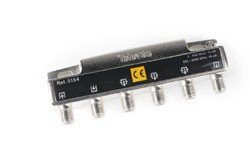 Repartidor PAU F 4D 8/10dB TELEVES 5154