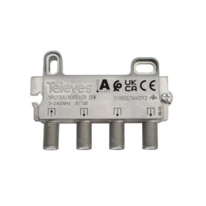 Repartidor TV 3D 5-2400MHz 8/7dB F TELEVES