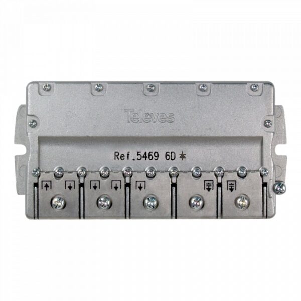 Repartidor TV 6D 5-2400MHz 11/14dB EasyF