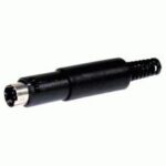Conector MiniDIN Macho 8Pin 8mm