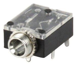 Conector JACK 3,5mm Hembra Stereo Cto Impreso