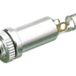 Conector JACK 3,5mm Hembra Stereo Metalica Aerea