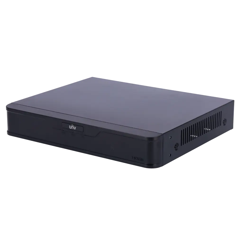 Grabador NVR 4Ch IP 8Mpx 64Mbps UNIVIEW PRIME