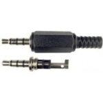 Conector JACK 3,5mm Stereo Macho Digital 4 Contactos