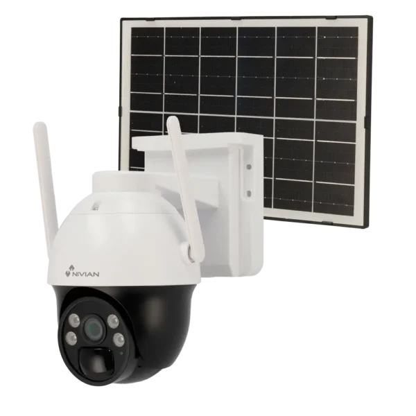 Camara IP Solar 2,8mm 2K 4G LTE Bateria NIVIAN