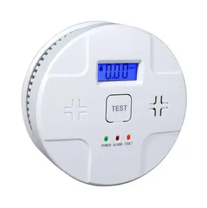 Detector de humo y monóxido de carbono a pilas 106 x 38 mm