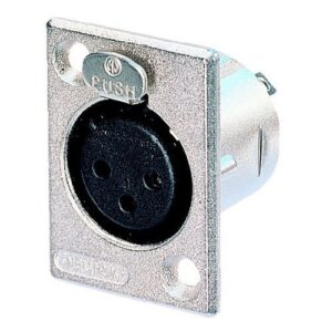 Base XLR Hembra 3Pin NC3FP1