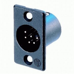 Base XLR Macho 5Pin NC5MP