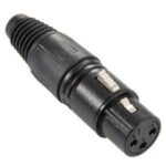 Conector XLR Hembra 3Pin ADAM