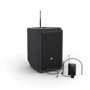 Altavoz Portatil BT 8" 80W Diadema NEGRO LD ANNY8