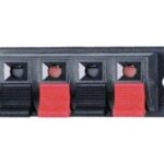 Conector Altavoz a Presion para Caja Acustica 4 Contactos 10.642/4