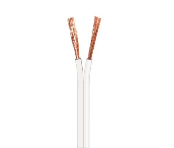 Cable Paralelo 2x0,75mm BLANCO Polarizado (25m)