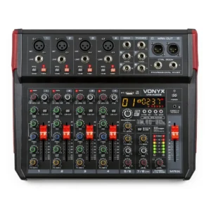 Mezclador Estudio 8IN BT/DSP/USB VONYX VM-KG08