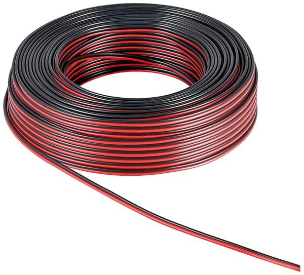 Cable Paralelo 2x0,75mm ROJO/NEGRO CCA (25m)