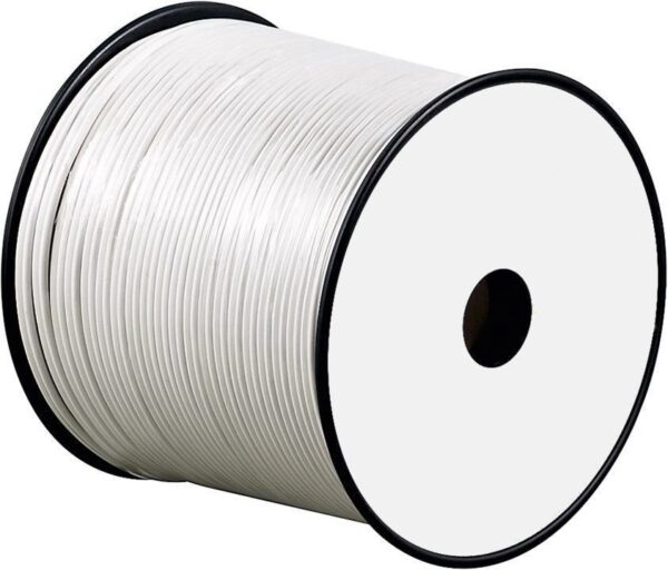 Cable Paralelo 2x1mm CCA BLANCO Polarizado  (100m)