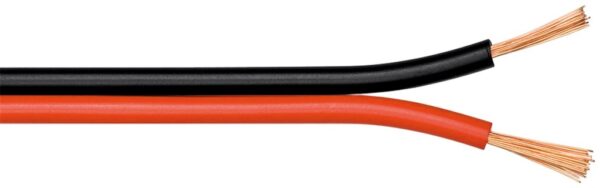 Cable Paralelo 2x2,5mm  ROJO/NEGRO CCA (10m)