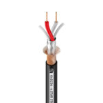 Cable DMX 2x0,34mm NEGRO ADAM 4STAR (100m)