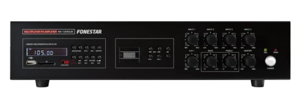 Amplificador PA 120Wrms FONESTAR MA-125RGUB