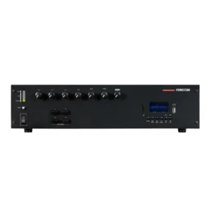 Amplificador PA 600Wrms 4Zonas BT/USB/SD/FM 3MIC/LINE 1AUX FONESTAR