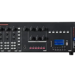 Amplificador PA 6x 100Wrms 6Zonas FM/USB/SD/MP3