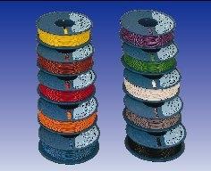 Cable Conexion Flexible 0,50mm color NEGRO (carrete 70 metros)