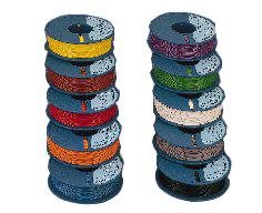 Hilo Conexion Flexible 0,50mm color AZUL (Carrete 70 metros)
