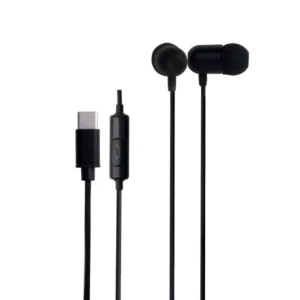 Auriculares In Ear con Microfono USB-C NEGRO X3-NC