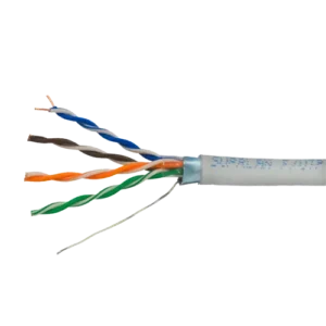 Cable Datos FTP Cat5e Rigido CCA GRIS (305m) SAFIRE