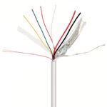 Manguera Apantallada 2x0,75+4x0,22mm BLANCO (100m)