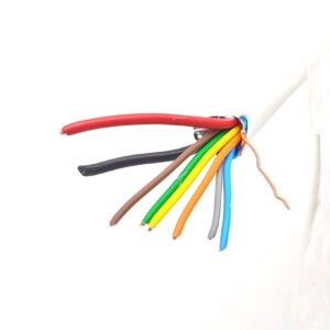 Manguera Apantallada 2x0,75+6x0,22mm Blanca LSZH (100m)