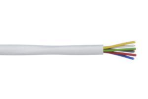 Manguera Portero  4x0,22mm Funda Blanca (100m)