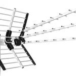 Antena TV UHF TDT BKM Triple Plegable 18dB 4G/5G LTE