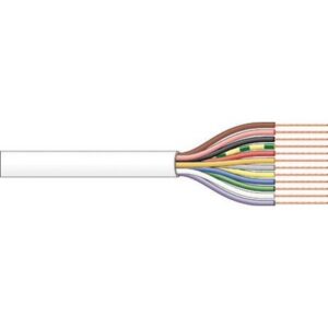 Manguera Portero 6x0,22mm CCA Funda BLANCA (100m)