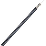 Cable RG58 Cobre Norma MIL-C17 PVC NEGRO (100m)