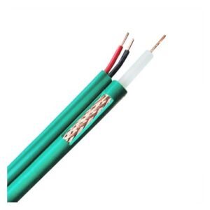 Cable RG59 + 2x0,75mm CCTV VERDE (100m)
