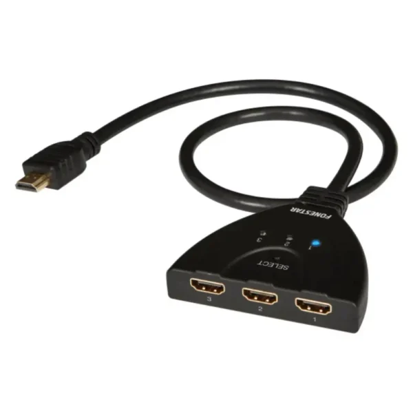 Selector HDMI 3e/1s 1080p@60Hz FONESTAR