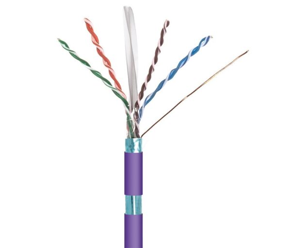 Cable Datos FTP Cat6 CCA Dca LSZH VIOLETA (305m)