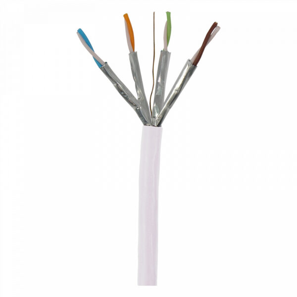 Cable Datos FTP Cat6a DK6000A CU Cca LSZH BLANCO (500m) TELEVES 219302