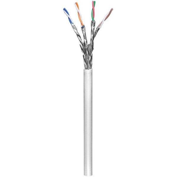 Cable Datos S/FTP Cat6 Rigido CCA Eca (100m)
