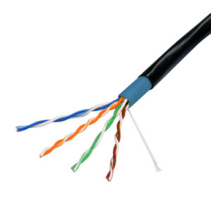 Cable Datos UTP Cat5e Exterior CU OFC NEGRO (305m) SAFIRE