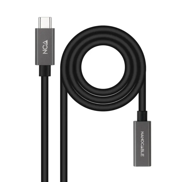 Cable Prolongador USB-C Macho Hembra USB3.2 2m NANOCABLE