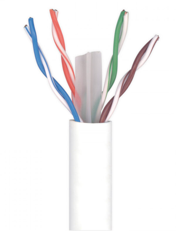Cable Datos UTP Cat6 CU Dca LSFH BLANCO (305m) TELEVES DK6000 212310
