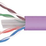 Cable Datos UTP Cat6 CU Dca LSFH VIOLETA (305m) TELEVES DK6000 2123