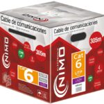 Cable Datos UTP Cat6 Rigido CCA Dca LSZH VIOLETA (305m)