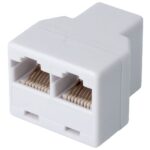 Adaptador RJ45 Triple Hembra