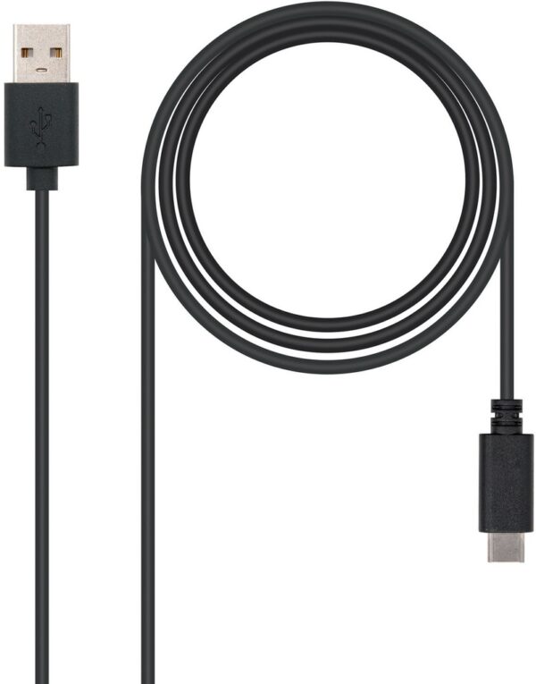 Cable USB 2.0 A a USB-C 0,5m NANOCABLE