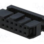 Conector Cable Plano Hembra 14Pin 2 Filas