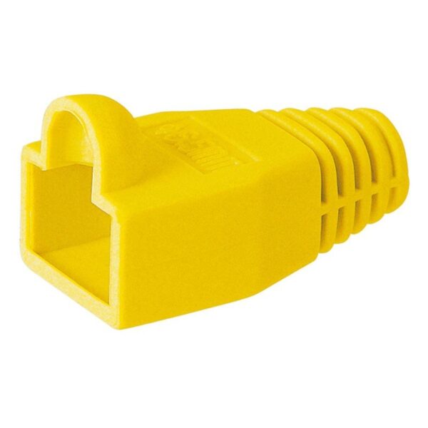 Capuchon funda protectora Conector RJ45 AMARILLO