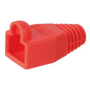 Capuchon funda protectora Conector RJ45 ROJO